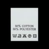 С506ПБ 50%Cotton 50% Polyester - составник - белый 40С (уп 200 шт.)0