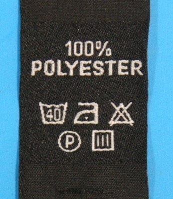 С102ДЧ 100%Polyester жаккард - дв.тафта черный (500 шт.) (0)