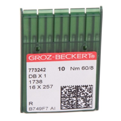 Иглы GROZ-BECKERT DBx1 №60 (уп.10шт.) (0)