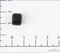 Концевик пластик ОК-1 (шнур 5мм) цв черный (уп 1000 шт) ПП (1)