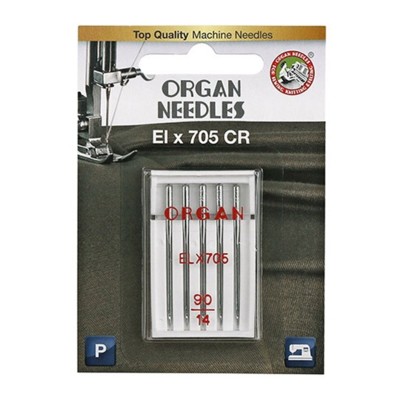 Иглы для БШМ ORGAN BL ELx705 CR №90 (уп.5шт) (0)