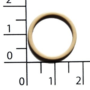 Кольцо металл крашенный d=12мм 1200В бежевый (упаковка 1000 штук)0